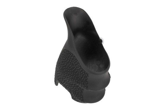 Hogue Handall beavertail P320 compact grip sleeve is made from durable rubber